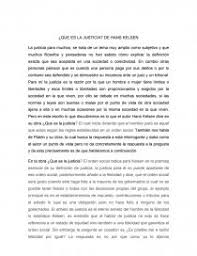 Pero, ¿es la justicia un valor? Que Es La Justicia De Hans Kelsen Ensayos Felipe2900