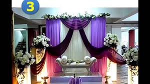 Semakin besar panggung pernikahannya, maka akan semakin besar pula pelaminannya. Dekorasi Pernikahan Gedung Model Minimalis Youtube