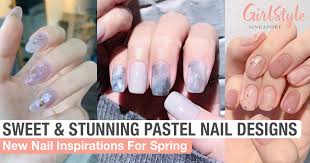 Red sparkle pastel uv gel polish for nail painting uv gel nail factory click here to get free samples features: Pastel Nail Designs Sweet And Stunning Perfect For Spring Girlstyle Singapore