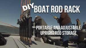 Top 13 diy kayak fishing rod holder design. Vertical Fishing Rod Rack For Boats Diy Simple Portable