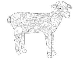 Some of the coloring page names are shepherds traveling to jesus christmas clipart clipground, i am the good shepherd coloring at colorings to, shepherds traveling to jesus christmas clipart clipground, lds christmas coloring at colorings to and color, pin on christopher, shepherds traveling to jesus christmas. Sheep Coloring Vector For Adults Stock Vector Illustration Of Nature Decor 78256799