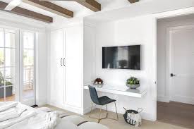 Check spelling or type a new query. Glass Top Floating Desk Under Tv Transitional Bedroom