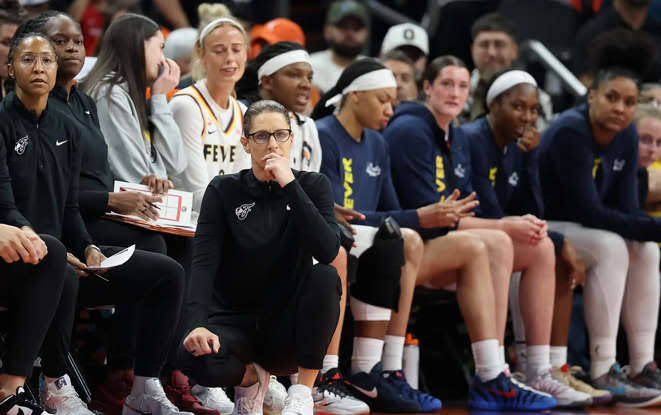 Stephanie White urges caution as Clark nears suspension