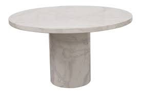 Rectangular white marble dining table with french iron base. Vida Living Carra Bone White Marble Dining Table Furnitureinstore