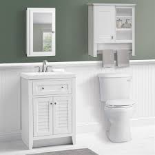 Building one yourself and adding a mirror to the. Style Selections 15 75 In X 25 75 In Rectangle Recessed Medicine Cabinet With Mirror Lowe S Canada