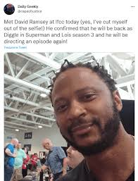 David Ramsey as director and Diggle back in season 3 : r/SupermanAndLois