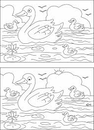 Spot The Difference Coloring Pages Kids Learning Activities Kids Learning Fun Worksheets