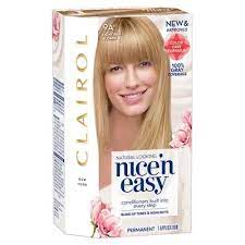Clairol Nice N Easy Permanent Hair Color 9a Light Ash Blonde 1 Kit Clairol Dyed Blonde Hair Permanent Hair Color
