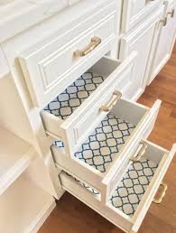 Pin By Kara Billington On Home Sweet Home Kitchen Shelf Liner Inside Kitchen Cabinets Lining Kitchen Cabinets