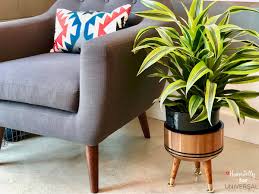 It includes both the planter and an overflow bowl, both crafted from stoneware ceramic with an even neutral glaze. Mid Century Modern Planters Whaciendobuenasmigas