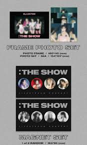 Maybe you would like to learn more about one of these? Blackpink Blackpink 2021 The Show Dvd 2 Dvd 152p Photo Book Frame Photo Card Set Magnet Card Set Track List Card 5 Photo Card Sticker Set Accordion Book Post Card Set Folded Poster On Pack Sealed Amazon Com Music