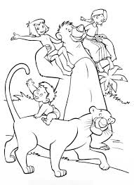 More than 14,000 coloring pages. Jungle Book Coloring Pages 100 Images Free Printable