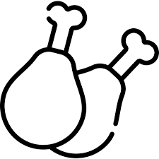 Fried Chicken Free Vector Icons Designed By Freepik Chicken Icon Vector Icon Design Icon