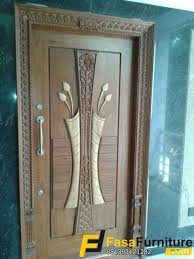 Pintu Kamar Mewah Ukiran Bunga Matahari Kayu Jati Ff 357 Fasa Furniture Jepara Fasa Furniture Jepara