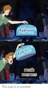 Lphysics Menes SCOOBY DOO Rphysics Memes Math SCOOBY This Sub in a ...