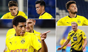 Those tasked with luring haaland, giovanni reyna. Can Borussia Dortmund S Team Of Prodigies End Bayern Munich S Dominance Daily Mail Online