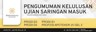 We did not find results for: Universitas Bhakti Kencana Bhakti Kencana University