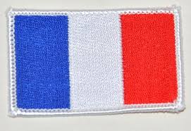 Die flagge ist mit zwei metallösen zum aufziehen am mast versehen. Aufnaher Flagge Frankreich Verschiedene Grossen Aufnaeher4u Shop De