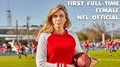 Female referees are getting popular in both male and female sports. Sarah Thomas First Female Nfl Official Youtube