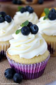 Blueberry Lemon Cupcakes With Cream Cheese Frosting Followthefresh Lemon Cupcakes Cupcakes With Cream Cheese Frosting Cupcake Recipes