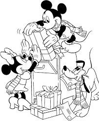 Winnie pooh and friends coloring page inkspired musings a snowy. Mickey Mouse And Friends Pictures Coloring Home