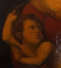 Sold at Auction: Julia Frances Bronson "Bridgewater Madonna" Oil