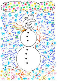 Coloriage bonshommes de neige sur hugolescargot. Amiscol Bricolage Hiver Maternelle Bonhomme De Neige Maternelle Bricolage Hiver