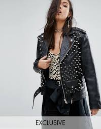 Typically, milk goes sour about three days after the expiration date. Milk It Vintage Leather Biker Jacket With All Over Studs Shopperboard
