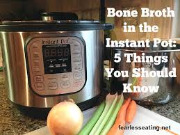 It is actually pretty tasty, warm you can make them with your chicken bone broth!🙌🏻 some of them are instant pot recipes, some slow cooker and some are made on the. Instant Pot Bone Broth 5 Things You Should Know Fearless Eating