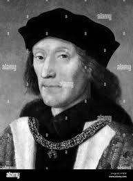 Portrait of king henry vii Black and White Stock Photos & Images