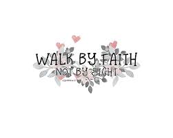 1440x900 keep the faith quotes wallpaper. Christian Bible Verse Quote Floral Typography Walk By Faith Painting By Wall Art Prints
