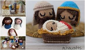 But you can also knit a whole outfit for the smallest of darlings. Nativity Set Free Crochet Patterns
