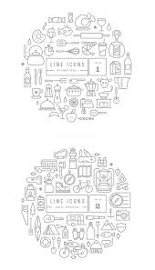 Free Line Icon Sets At Http Gravual Com Free Icons By Sander Legrand Line Art Icon Illustration Graphic Design Logo Graphic Design Illustration Design