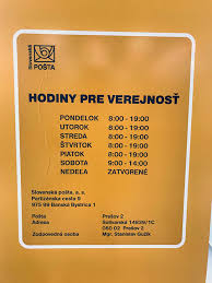 Maybe you would like to learn more about one of these? Slovenska Posta Solivaria Obchodne Centrum