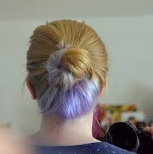 I Ve Been Wanting To Do This For Ages It S Only Visible When I Have My Hair Up Under Hair Dye Under Hair Color Pastel Purple Hair