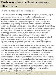 top 8 chief human resources officer