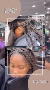 Get ready to rock stunning knotless box braids! ✨ Hair by Jacque is open as  early as 8 am tomorrow through Sunday. Book your appointment now and slay  the weekend with a fresh new look! 💁🏽‍♀️💕, ...