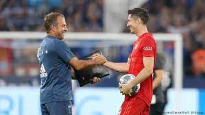 Hansi flick's bayern munich are out of both cup competitions now, although they look set to win a ninth straight bundesliga title. Bundesliga Third Audition For Bayern Munich S Hansi Flick Robert Lewandowski S Dusseldorf Drought Sports German Football And Major International Sports News Dw 21 11 2019