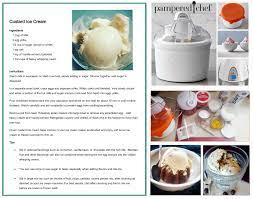 Pampered Chef Ice Cream Maker Custard Ice Cream Recipe Basic Ice Cream Ice Cream Ba Pampered Chef Ice Cream Maker Recipe Pampered Chef Recipes Pampered Chef
