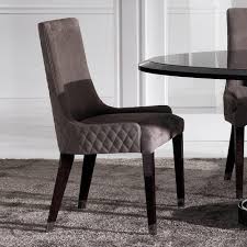 Quilted Nubuck Leather Italian Dining Chair Juliettes Interiors Luxury Dining Chair Dining Chair Design Fabric Dining Chairs