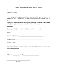 How to activate new citibank credit card online india www online citibank co in Fillable Online Online Citibank Co Letter Of Intent To Open A Citibank India Nri Account Online Citibank Co Fax Email Print Pdffiller