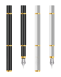Find great deals on ebay for vintage fountain pens. Vintage Fountain Pens In Realistic Style Vector Illustration 2059443 Vector Art At Vecteezy
