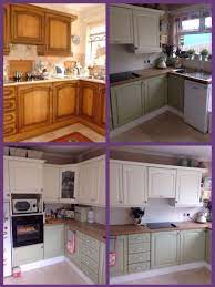 Covers up patterned tiles and strong colours. My Kitchen Make Over I Used Ronseal Kitchen Cupboard Paint In White Lace And Me Renovation Meuble Cuisine Repeindre Meuble Cuisine Idee Amenagement Cuisine