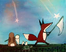 Catching Stars Woodland Animals Kids Wall Art Nursery Painting Etsy Nursery Paintings Art Wall Kids Art