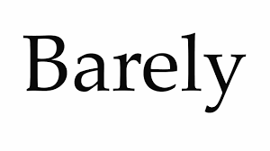 This video shows you how to pronounce barely How To Pronounce Barely Youtube