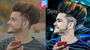 2019 Hairstyle Editing In Picsart Change Coth Color Hair Cutting Cb Editing Tips Tricks Youtube