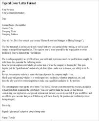 While cover letter format rarely changes, the information you'll want to include when filling in the cover letter template needs to be tailored to the specific situation at hand. Free 4 Sample Format For Cover Letter Templates In Ms Word Pdf