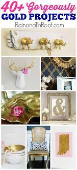 40 Gold Home Decor Projects Diy Decor Projects Diy Home Decor Gold Diy
