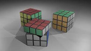 Rubik Cube 3d Model 3d Model Rubiks Cube Cube