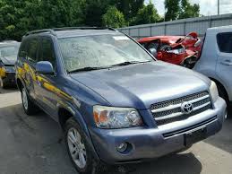 4wd/awd, leather seats, satellite radio ready, rear view camera glendale cdjr proudly offers this toyota highlander hybrid to our customers with the following options; 2007 Toyota Highlander Hybrid For Sale Nc Raleigh Tue Sep 04 2018 Used Salvage Cars Copart Usa